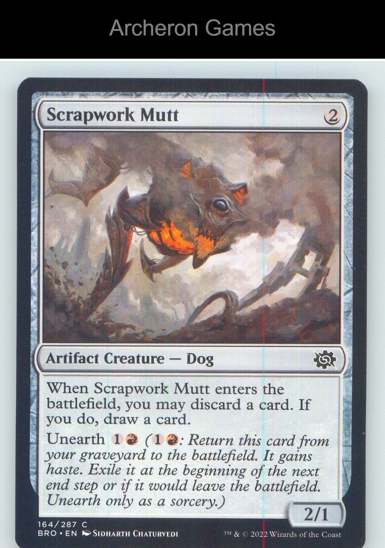 Scrapwork Mutt BRO 164 C MTG Card NM/EX+