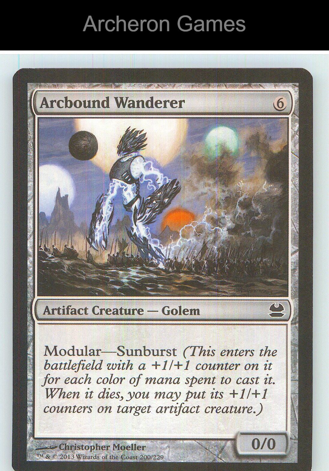Arcbound Wanderer MMA 200 C MTG Card NM/EX+