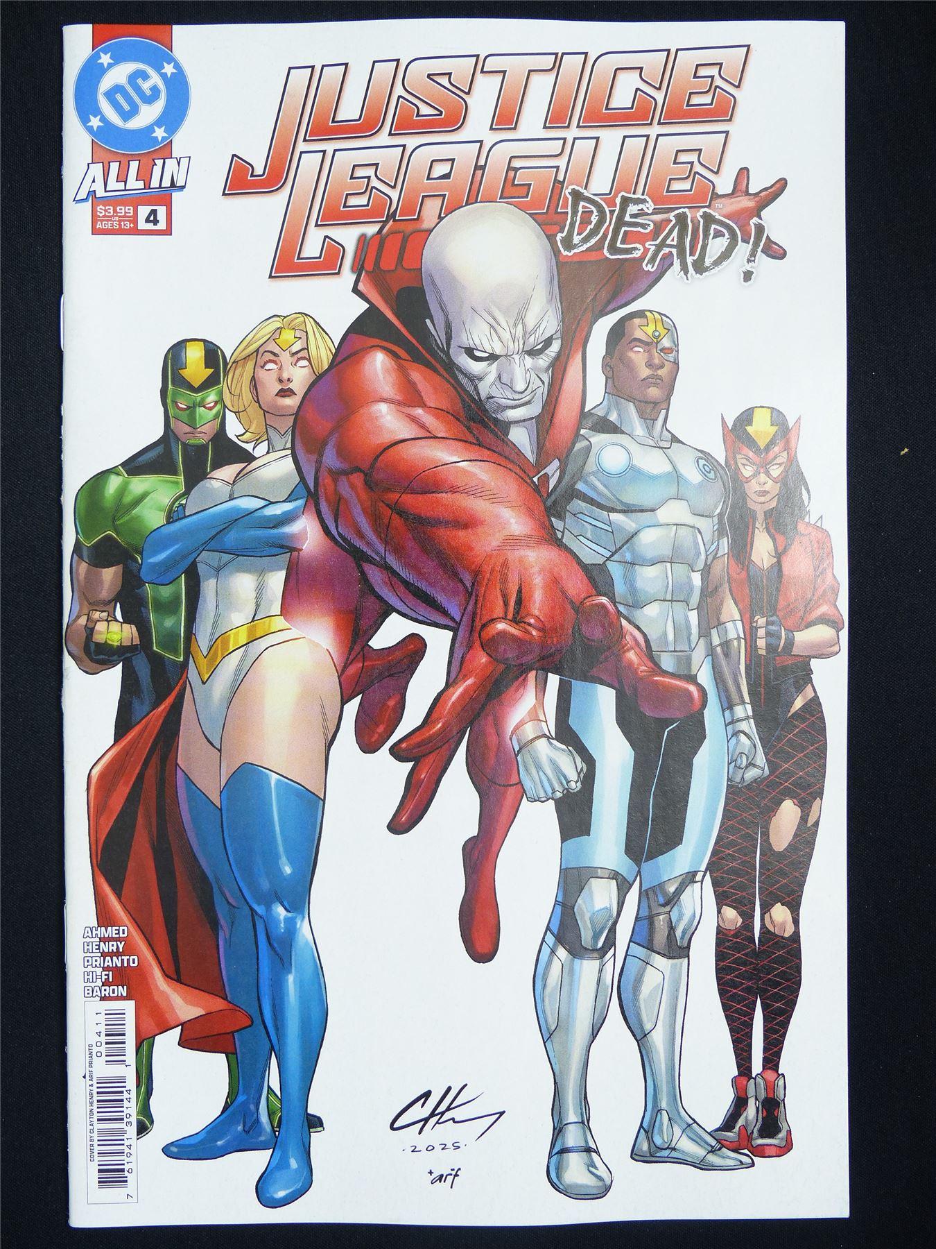 JUSTICE League Red #4 - DC Comic #6PV