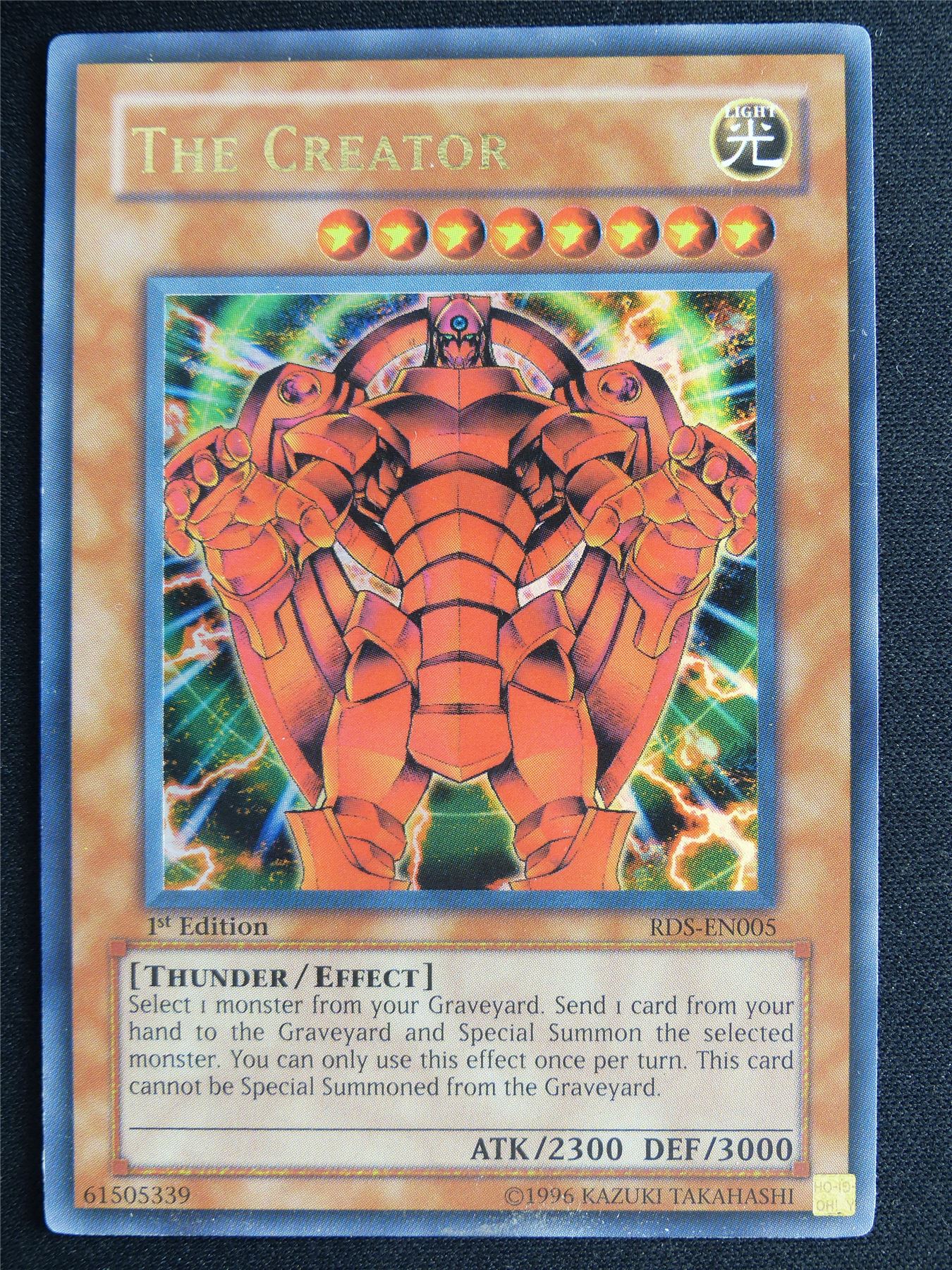 The Creator RDS Ultra Rare - 1st ed Yugioh Card #4RU