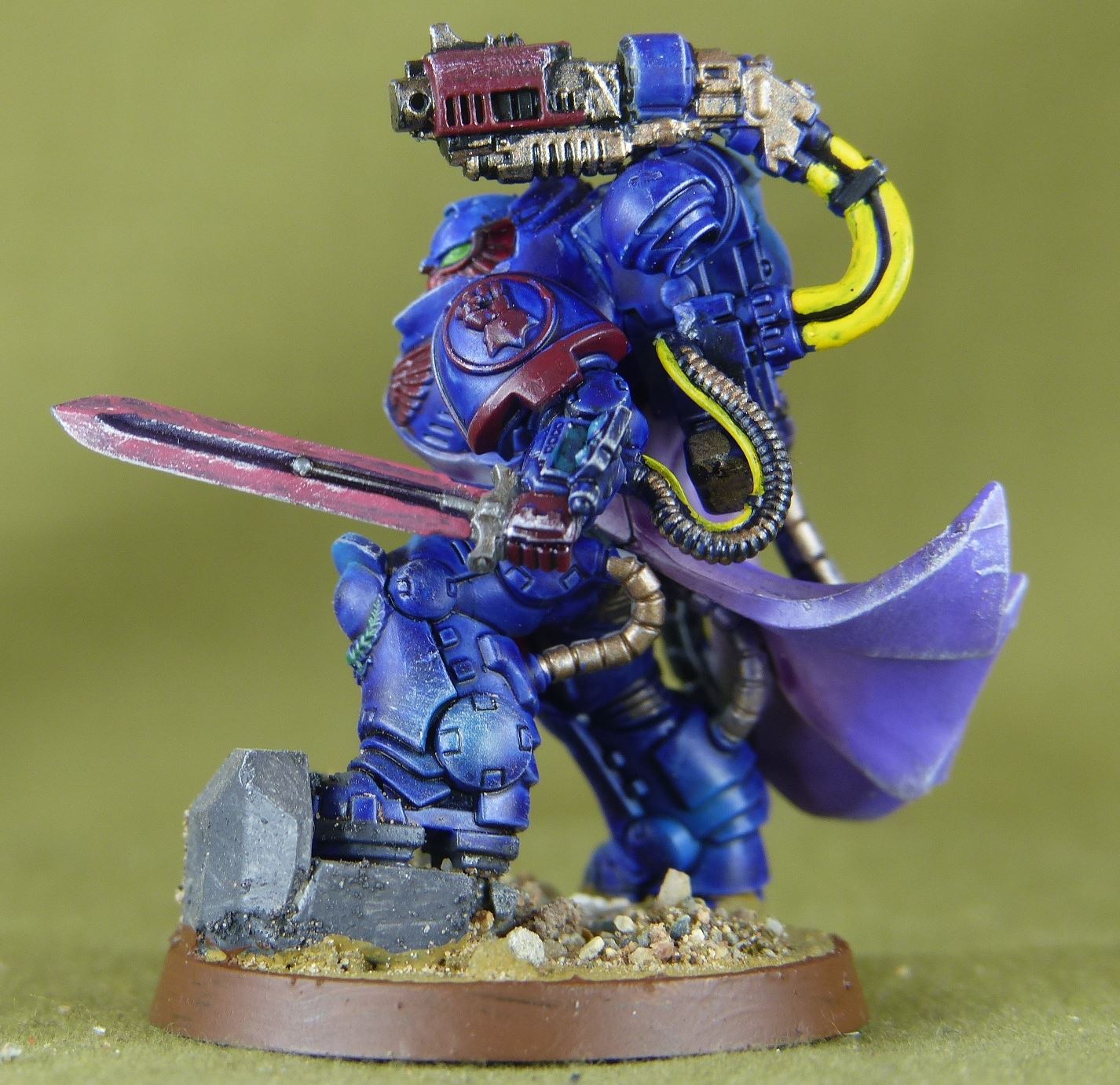 Tor Garadon Conversion - Crimson Fists - Painted - Warhammer 40K #E3