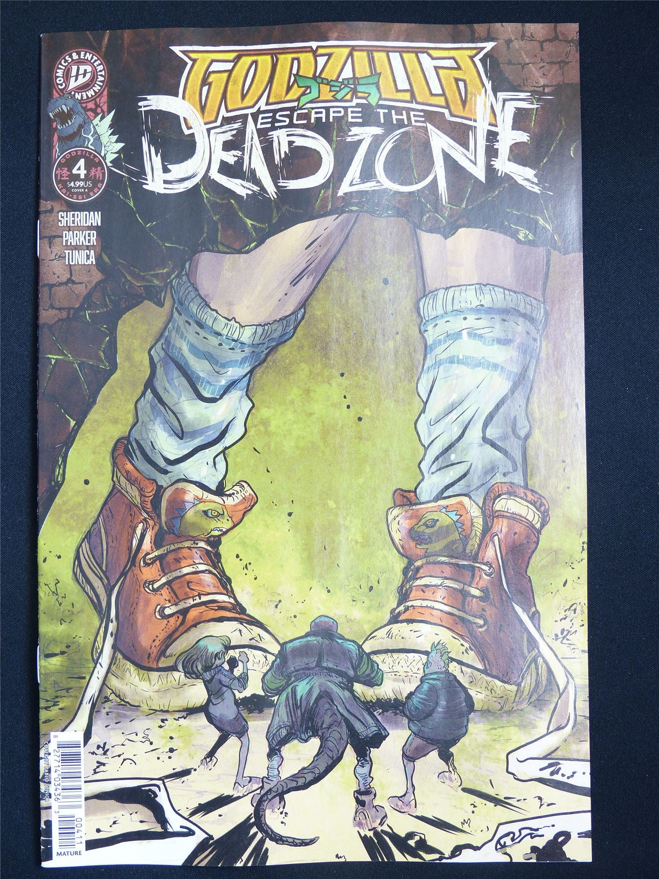 GODZILLA: Escape the Deadzone #4 - Nov 2025 ID Comic #628