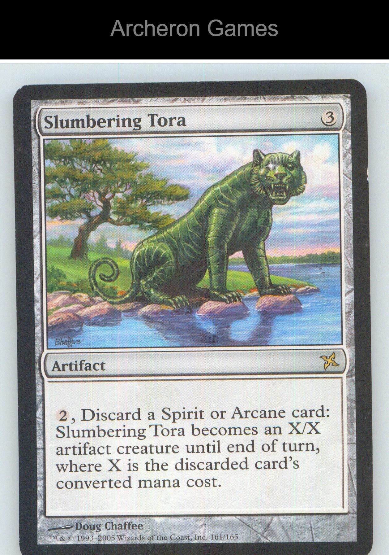 Slumbering Tora BOK 161 R MTG Card NM/EX+