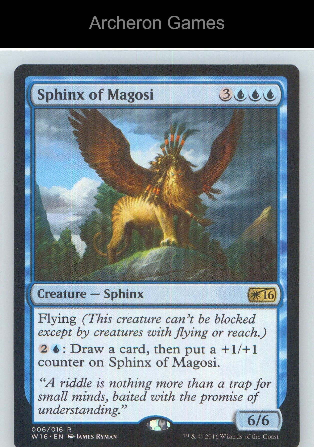 Sphinx of Magosi W16 6 R MTG Card NM/EX+