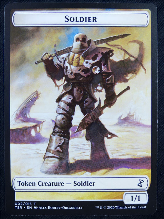 Soldier Token - TSR - Mtg Card #5E