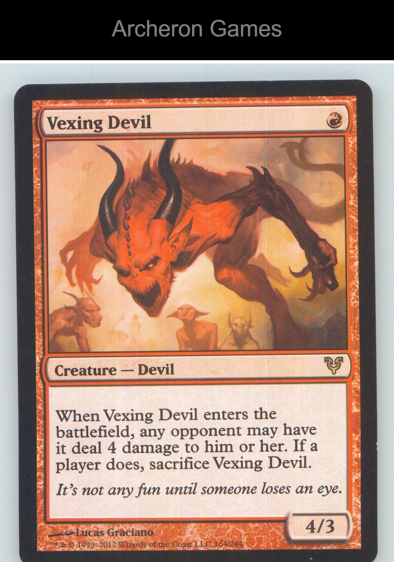 Hellrider DKA 93 R MTG Card NM/EX+