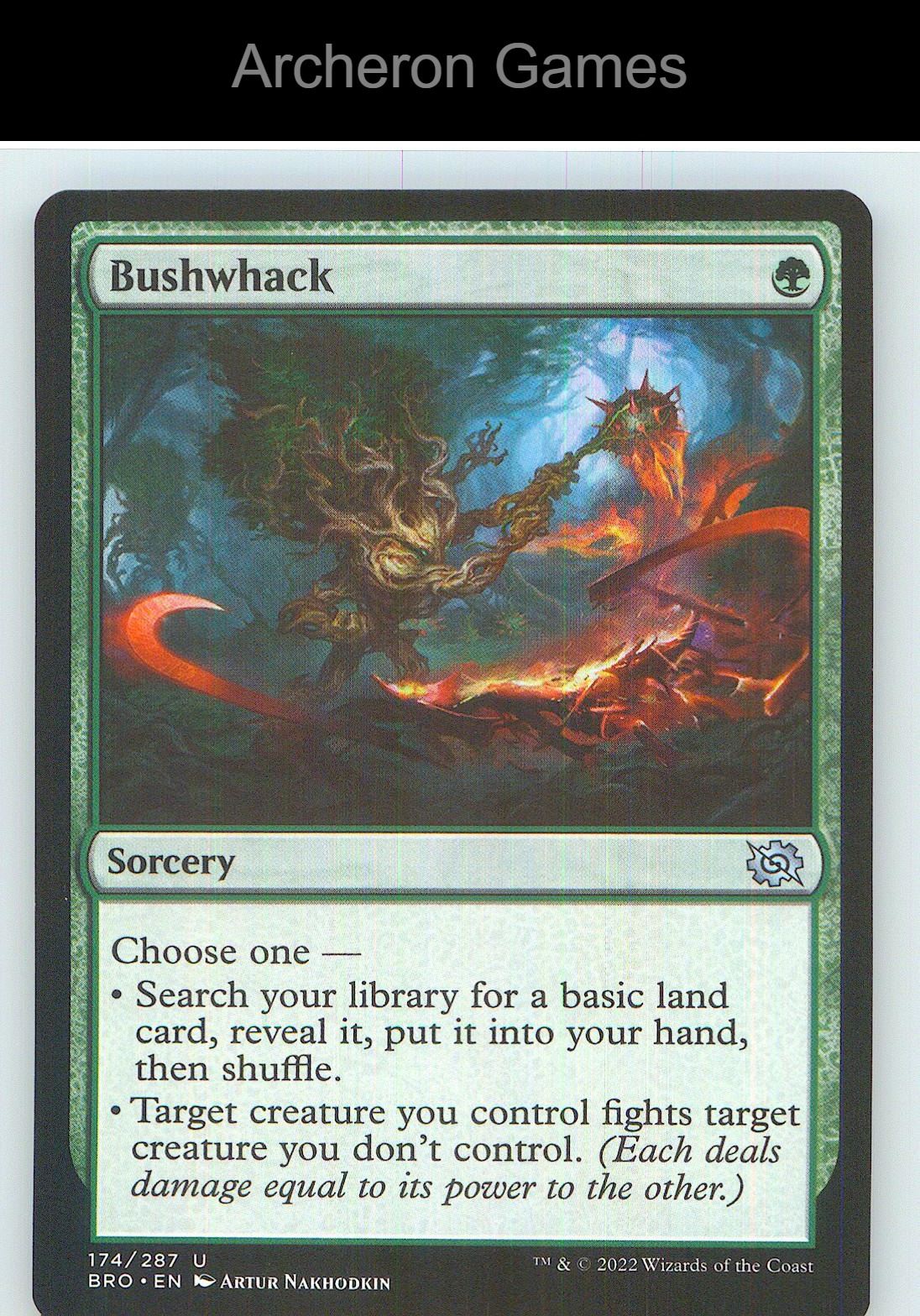 Bushwhack BRO 174 UC MTG Card NM/EX+
