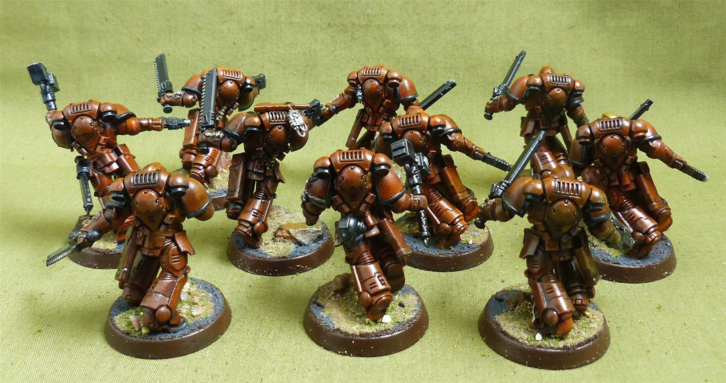Assault Intercessor Squad painted - Space Marines - Warhammer 40K #1QW