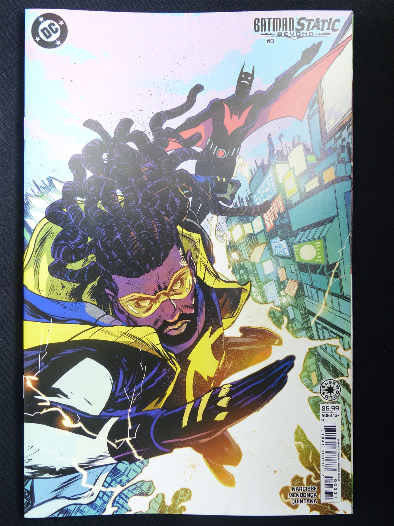 BATMAN Static Beyond #3 Variant - DC Comic #290