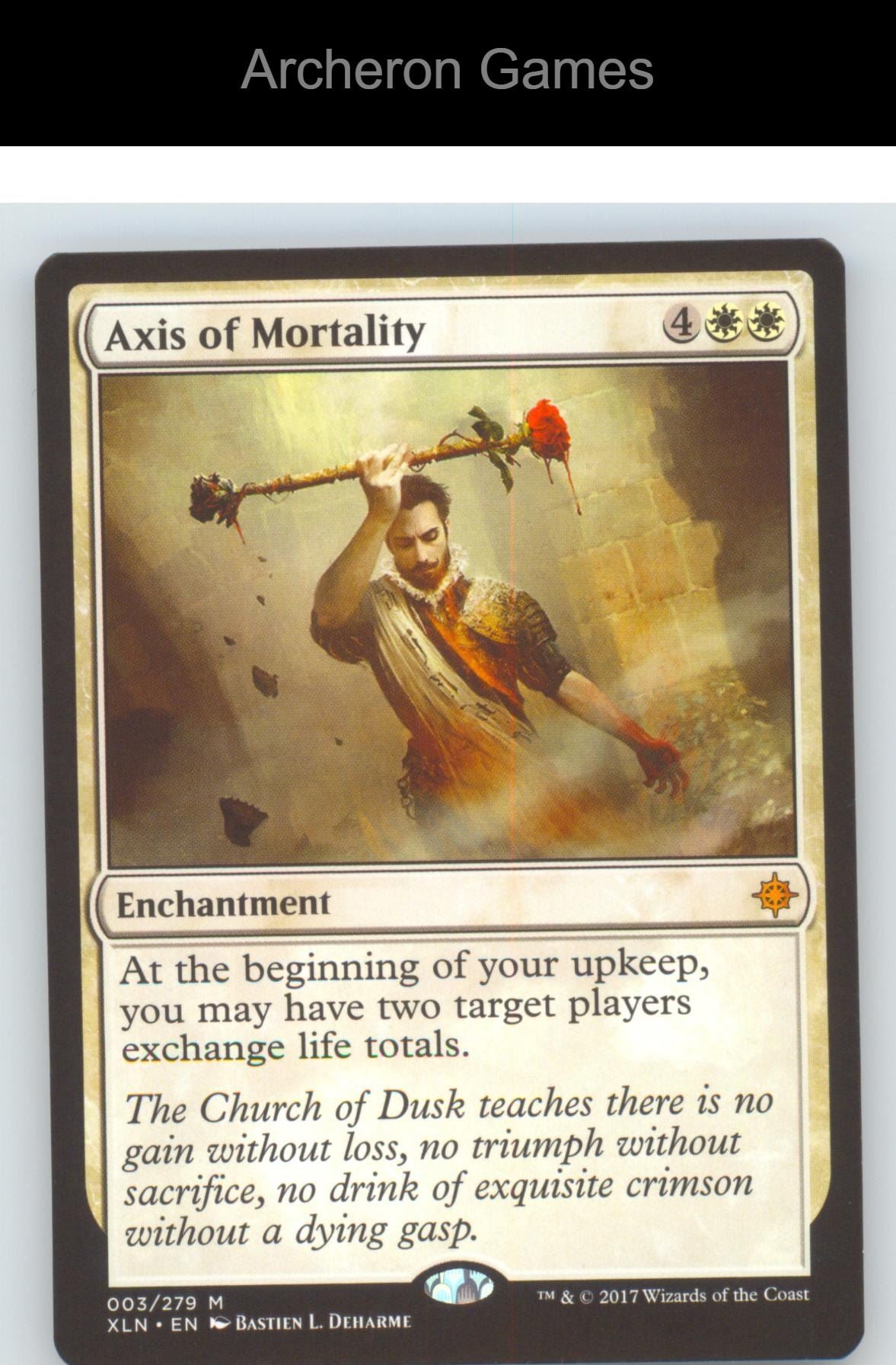 Axis of Mortality XLN 3 Mythic MTG Card Ixalan