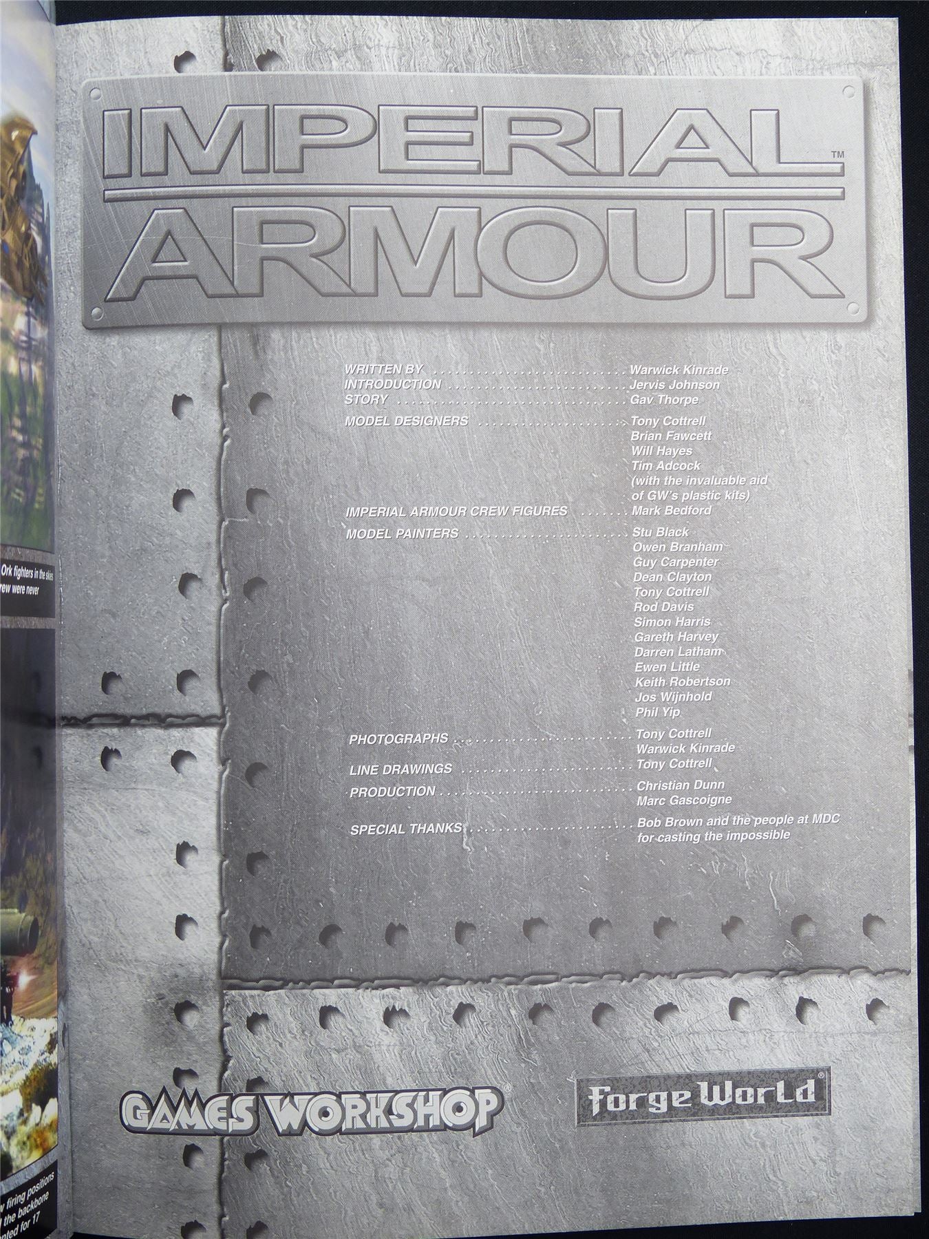 Imperial Armour: Imperial Vehicles Codex Softback - Warhammer 40K#1OK