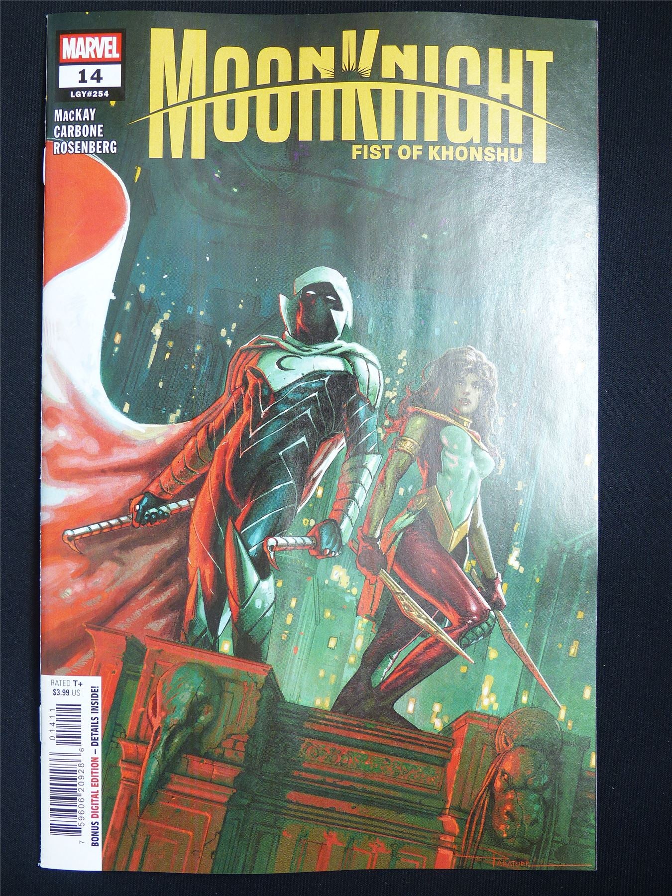 MOON Knight: Fist of Konshu #14 - Jan 2026 Marvel Comic #5TQ
