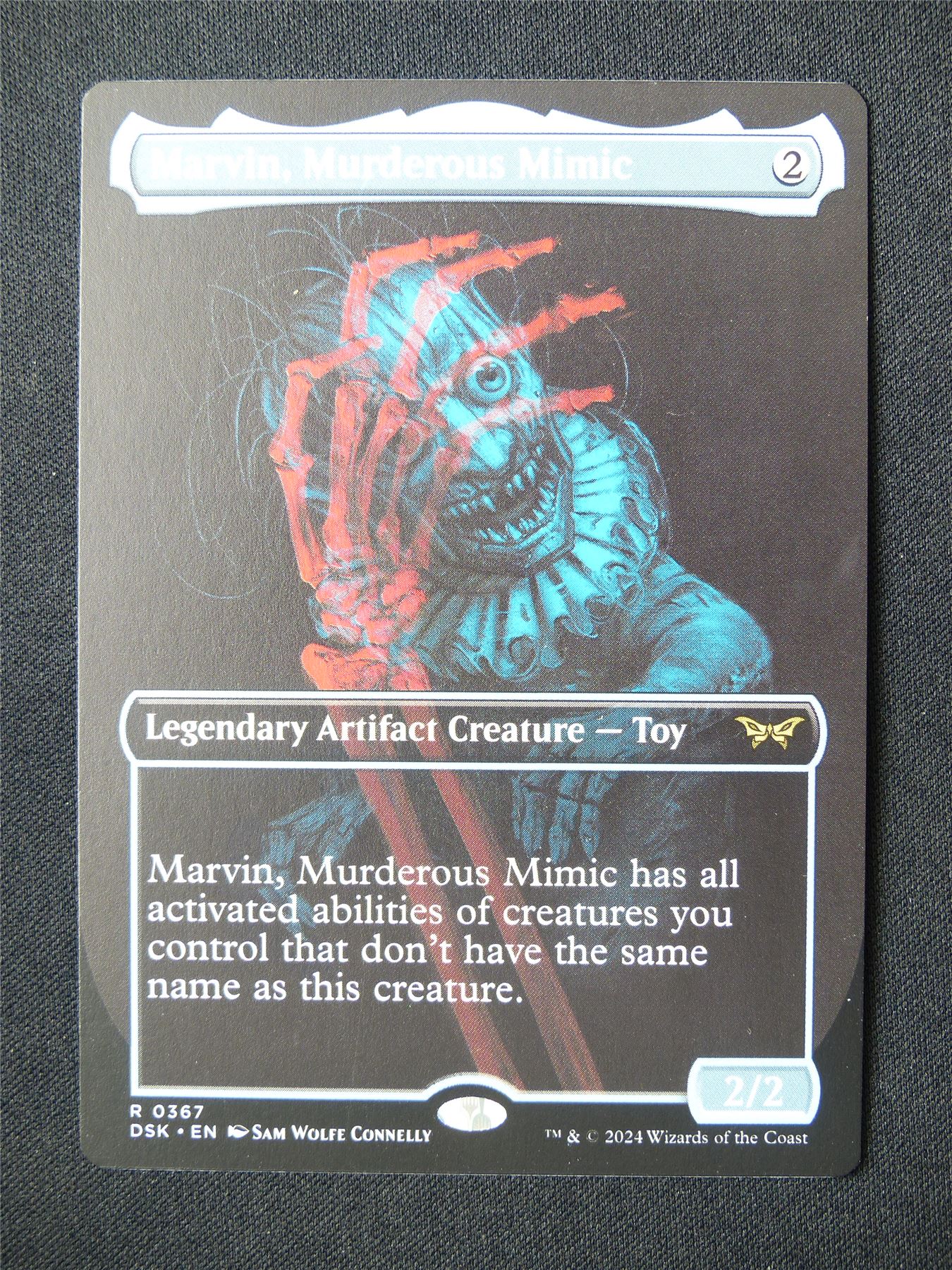 Marvin Murdrous Mimic Borderless - DSK - Mtg Card #2KM