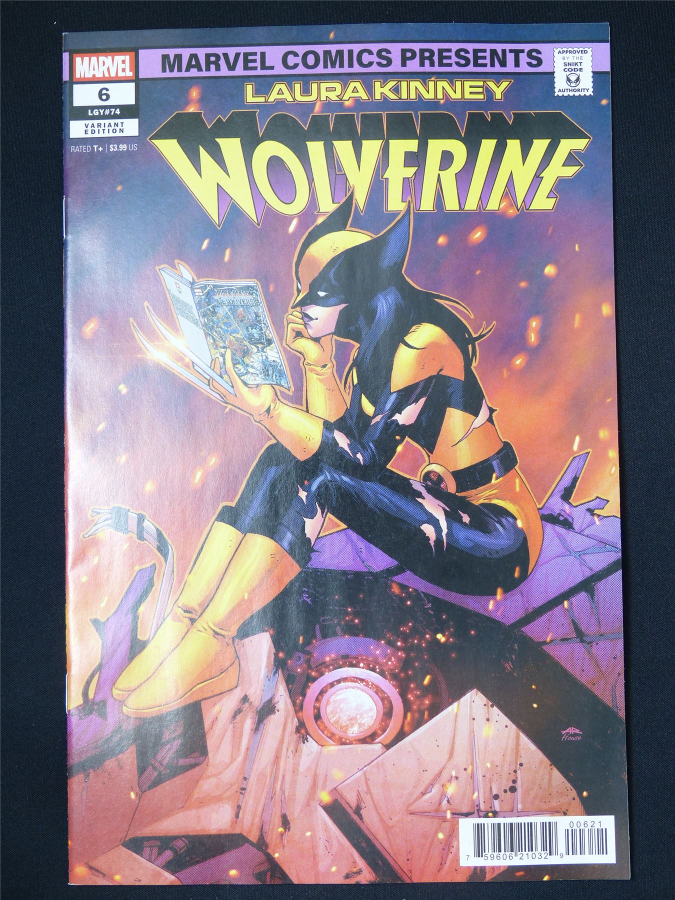 Laurs Kinney WOLVERINE #6 Variant - Jul 2025 Marvel Comic #6M