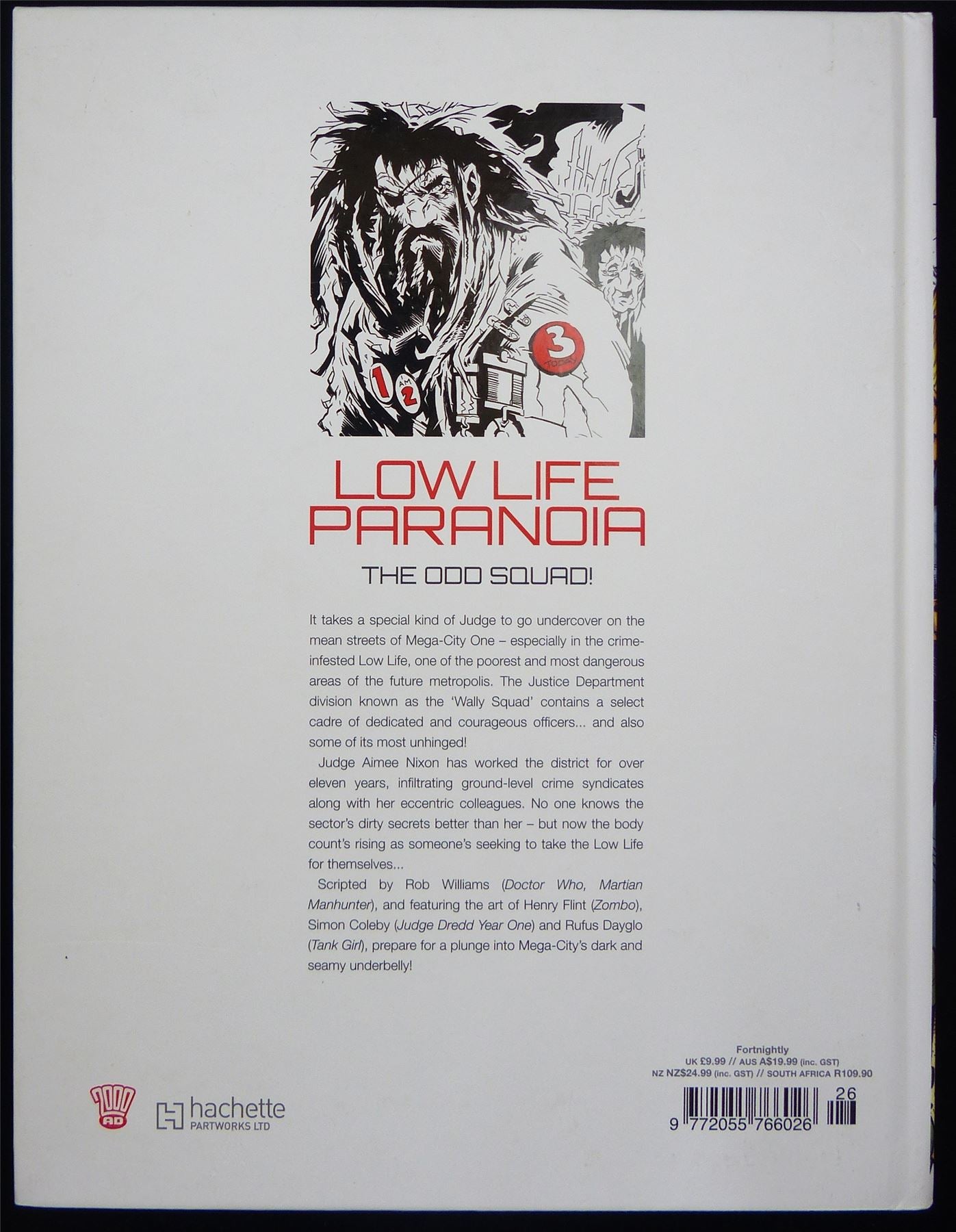 JUDGE Dredd The Mega Collection Vol 19: Low Life - 2000AD Graphic Hardback #2M1