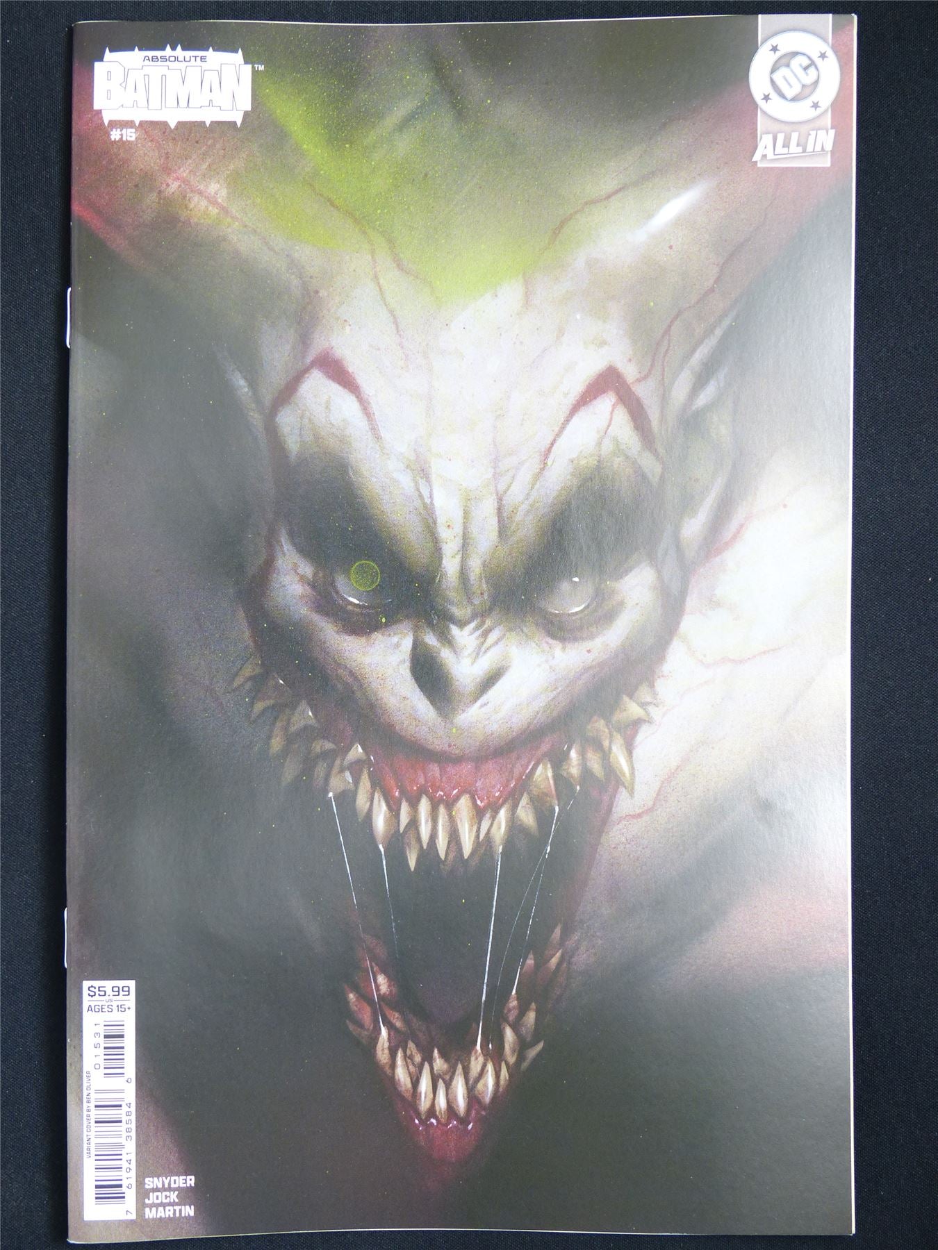 Absolute BATMAN #15 Variant - Feb 2026 DC Comic #5K