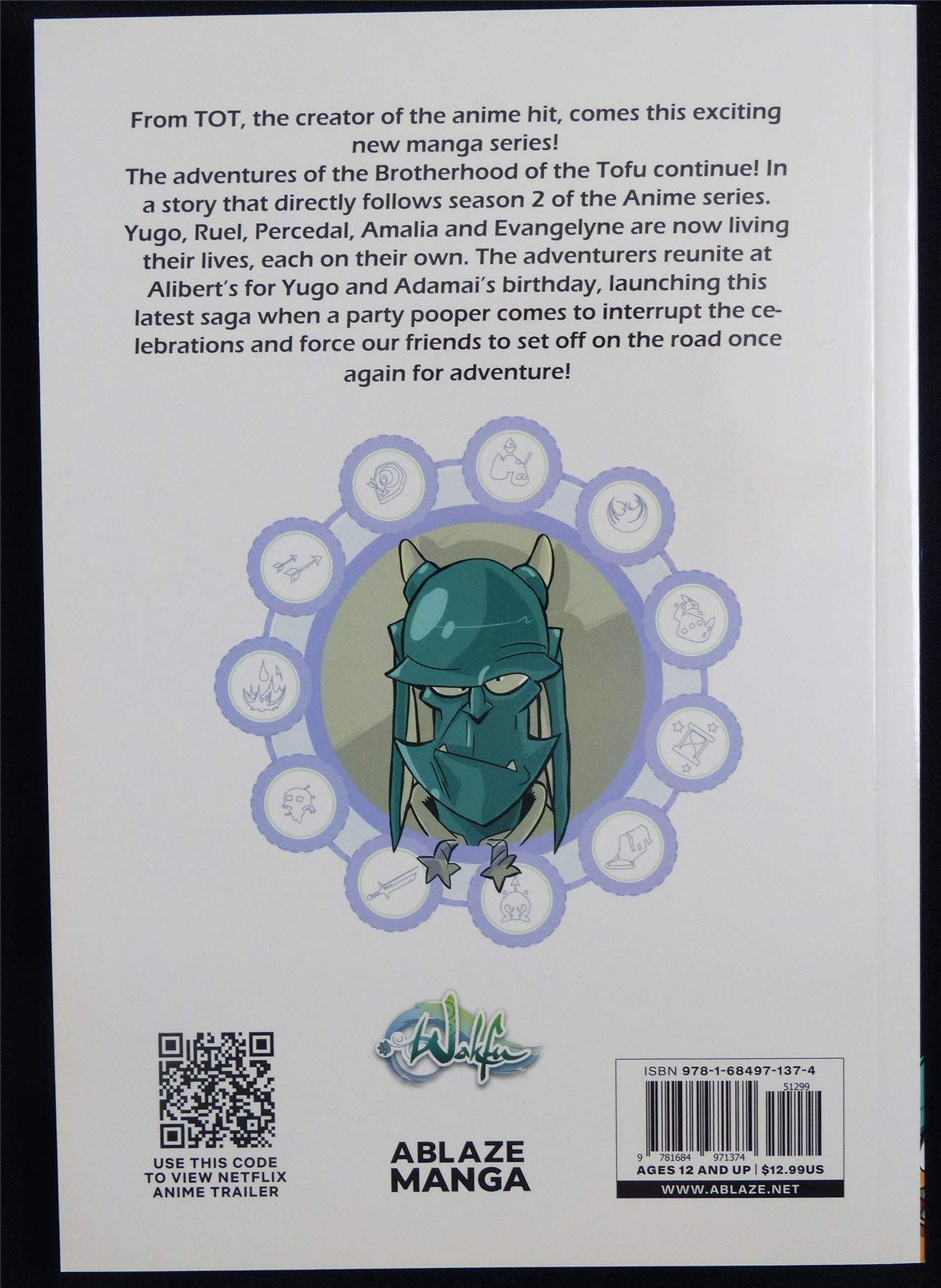 Wakfu volume 1 - Ablaze Manga Softback #1F6