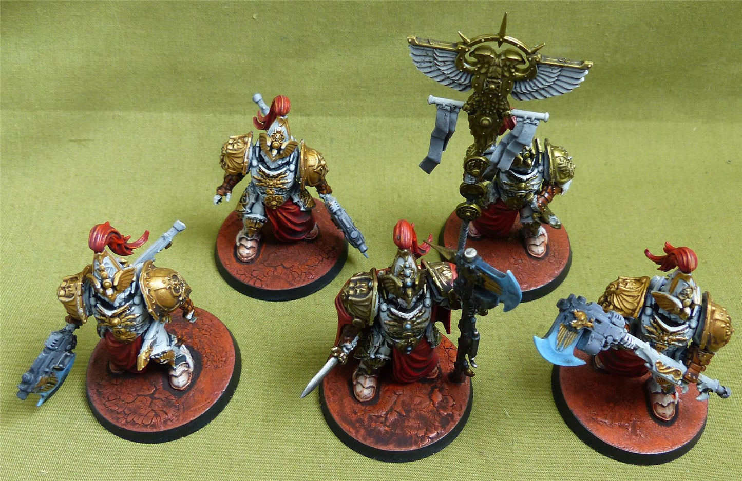 Custodian Wardens painted - Adeptus Custodes - Warhammer 40K #2ON