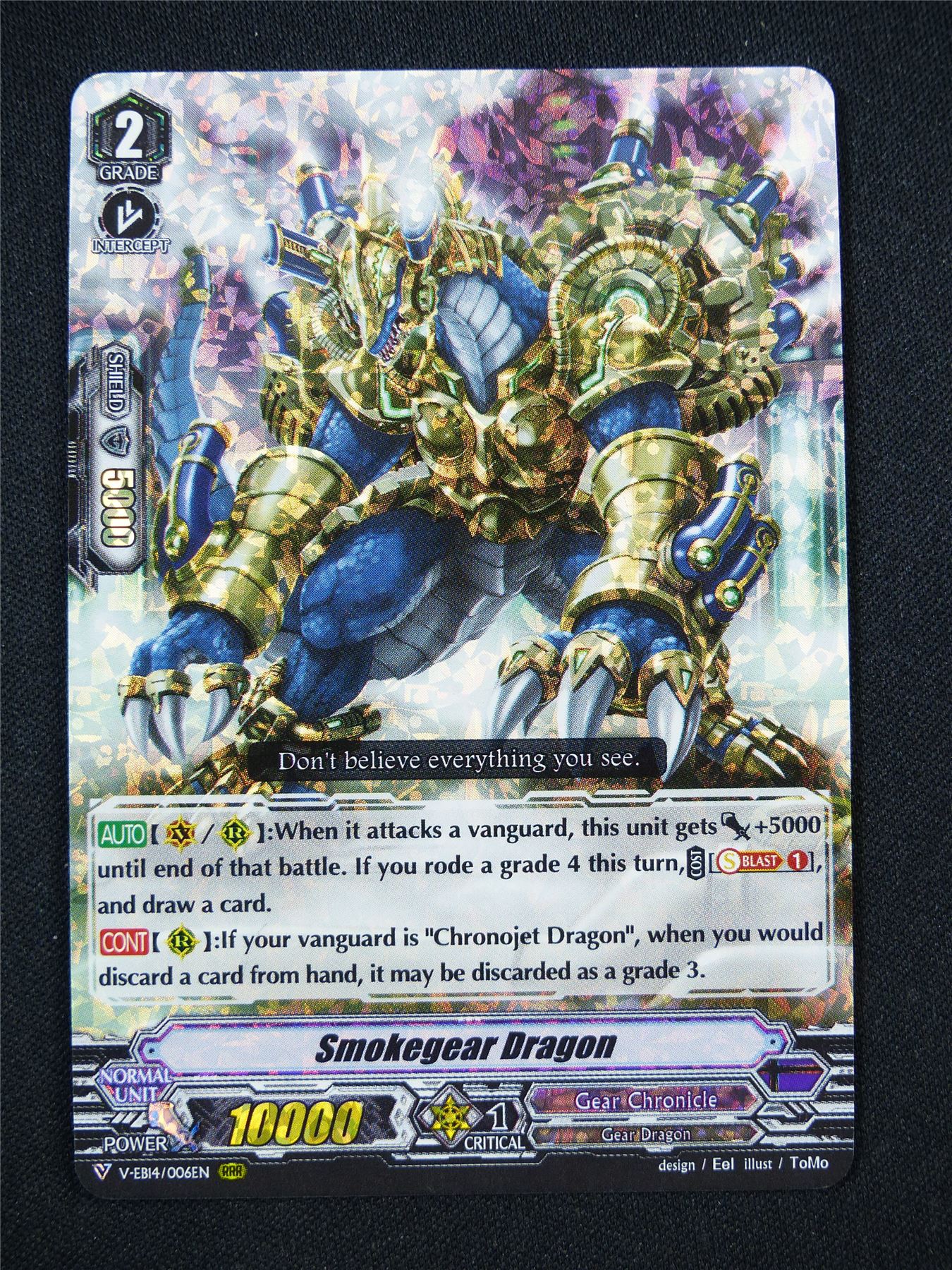 Smokegear Dragon V-EB14 RRR - Vanguard Card #330