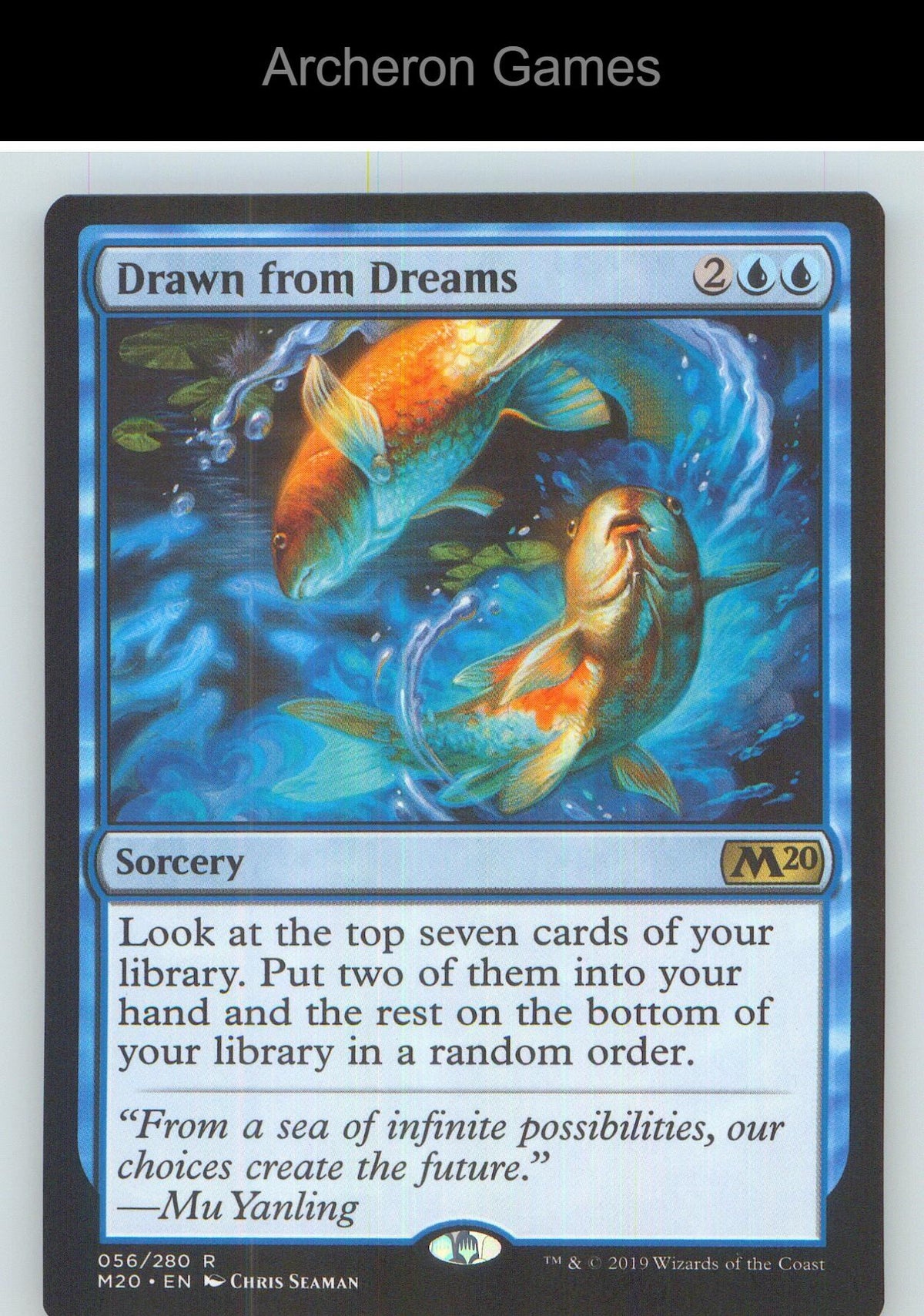 Drawn from Dreams M20 56 R MTG Card NM/EX+