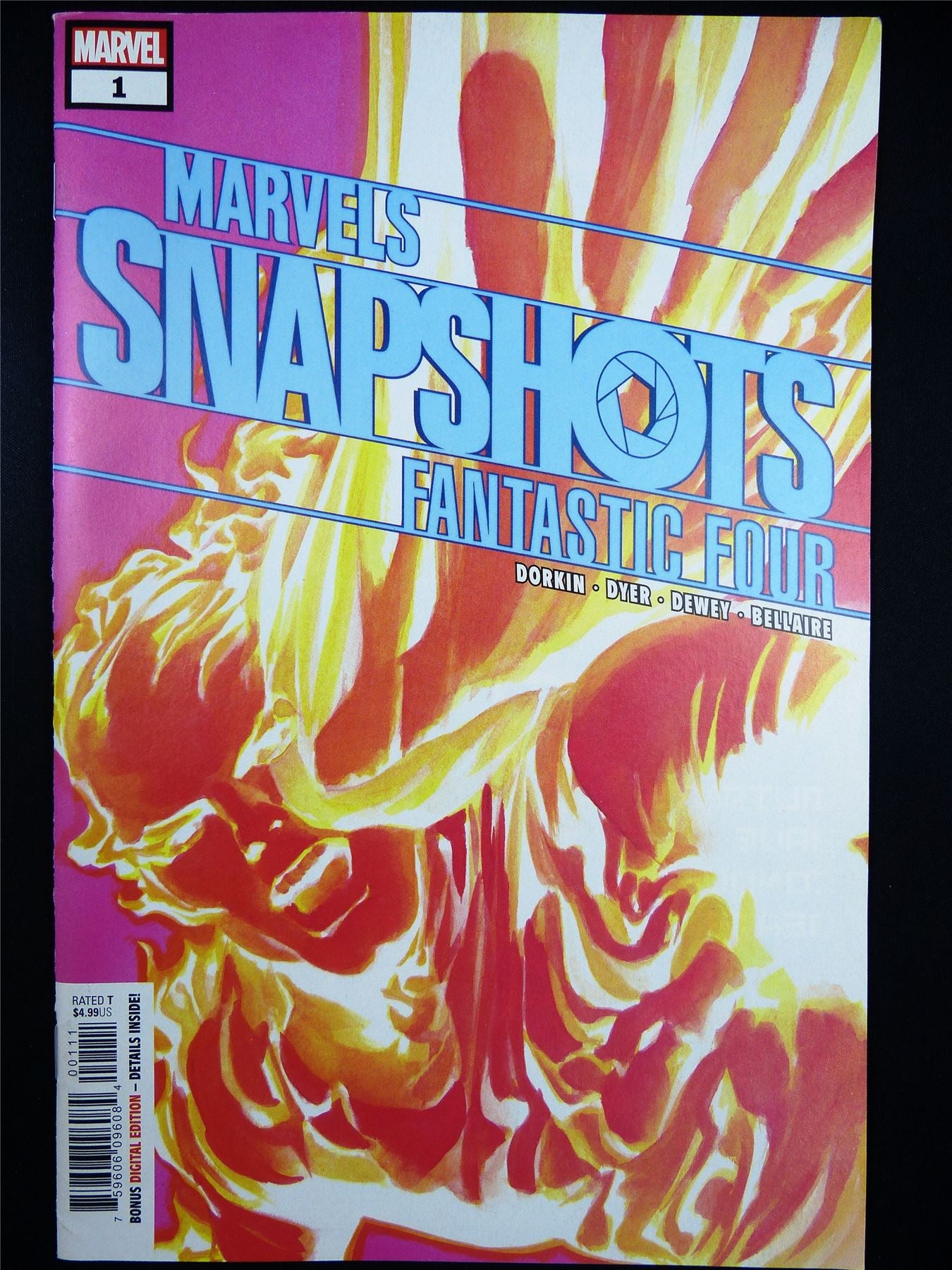 Marvels Snapshots: FANTASTIC Four #1 - Marvel Comic #TZ