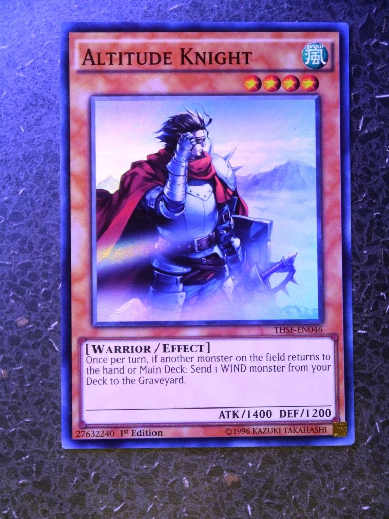 Yugioh Cards: ALTITUDE KNIGHT THSF SUPER RARE # 2E64