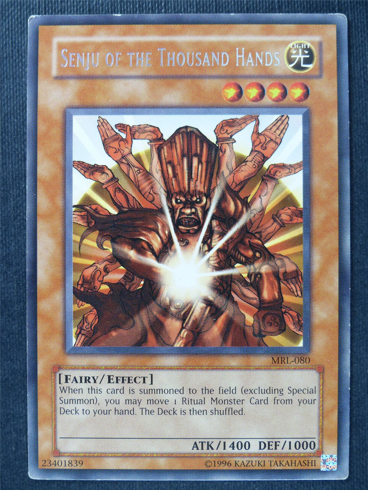 Senju of the Thousand Hands MRL Rare played - Yugioh Cards #4P