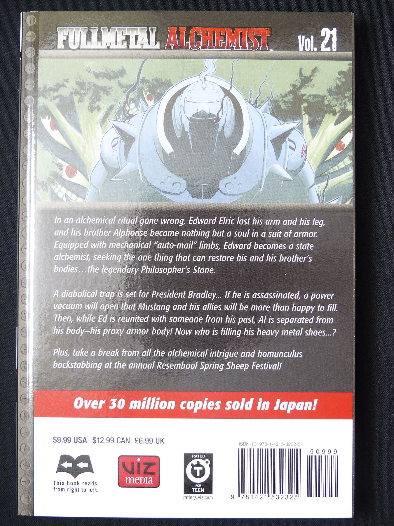 Full Metal Alchemist Volume 21 - Viz Media Manga #1AL
