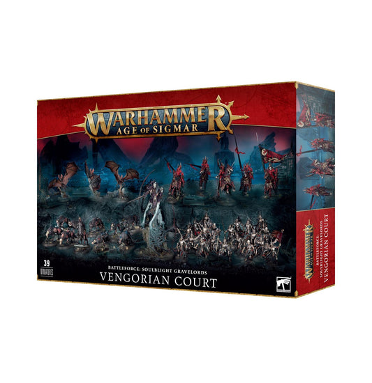 Vengorian Court Battleforce - Soulblight Gravelords - Warhammer Age of Sigmar - Available from 24/11/23