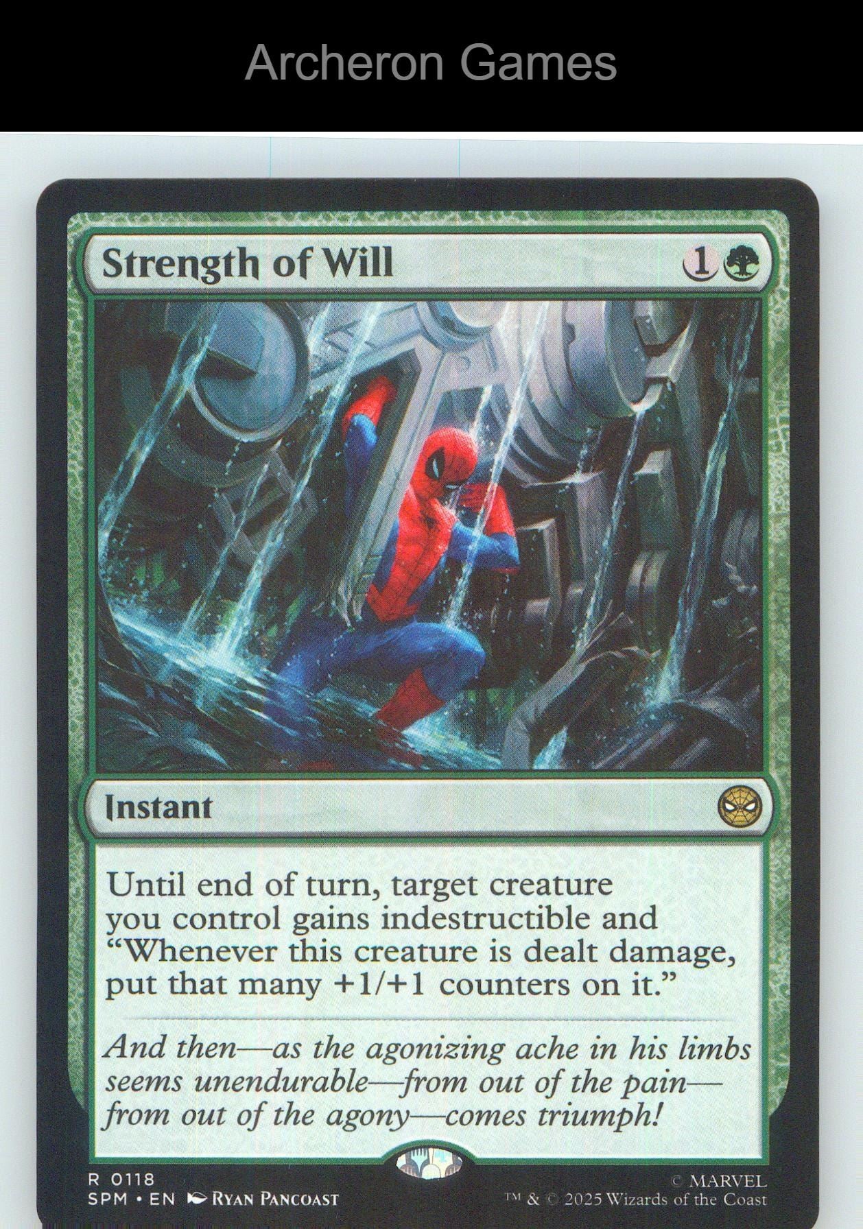 Strength of Will SPM 118 R MTG Card NM/EX+