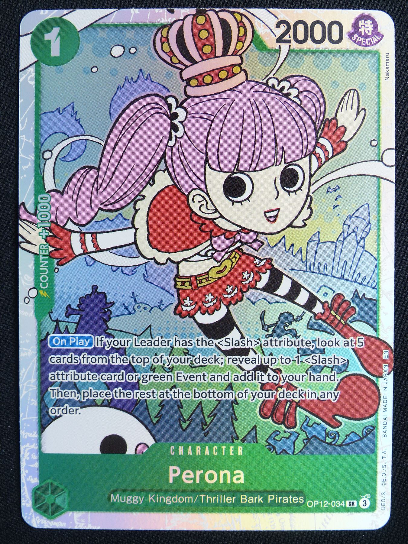 Perona OP12-034 SR - One Piece Card #5PY