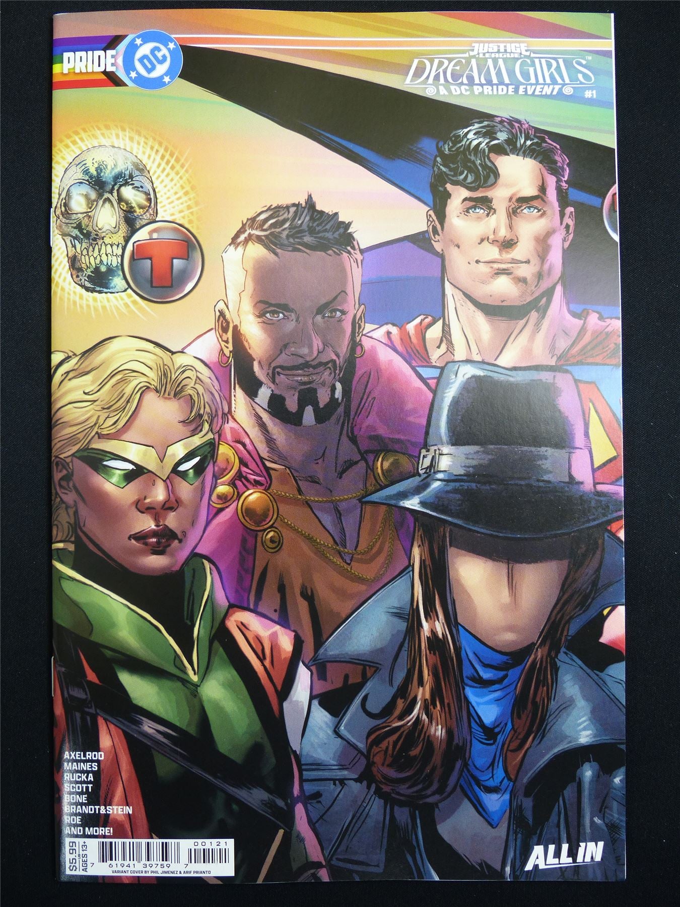 JUSTICE League: Dream Girls: A DC Pride Event #1 Cvr B - Aug 2026 DC Comic #ZI