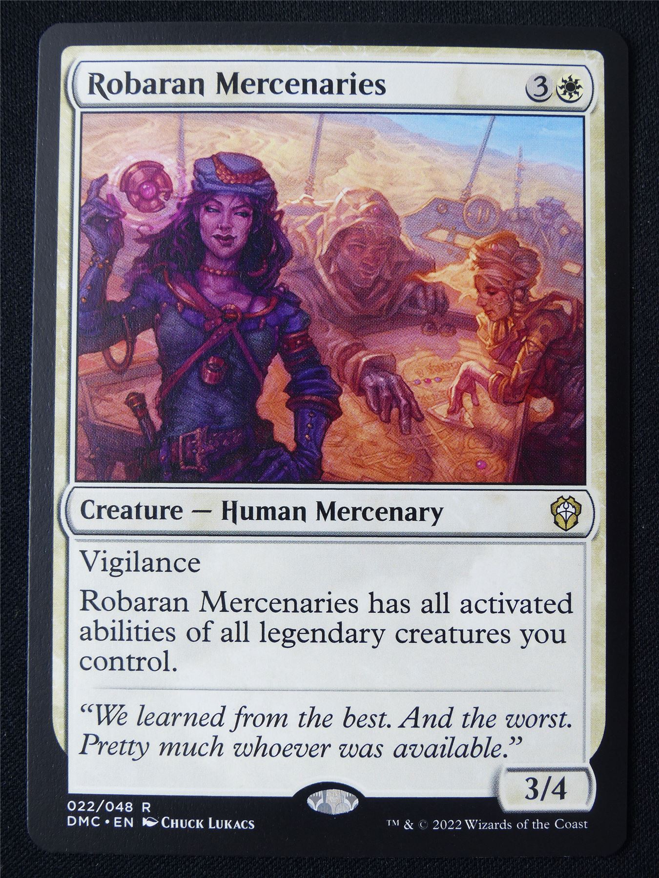 Robaran Mercenaries - DMC - Mtg Card #2FE Archeron Robaran Mercenaries - DMC - Mtg Card #2FE Archeron