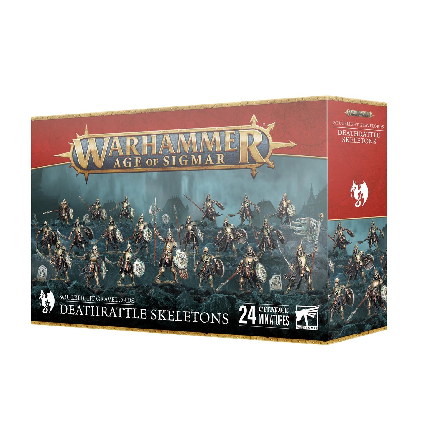Deathrattle Skeletons - Soulblight Gravelords - Warhammer Age of Sigmar - Available from 24/05/25