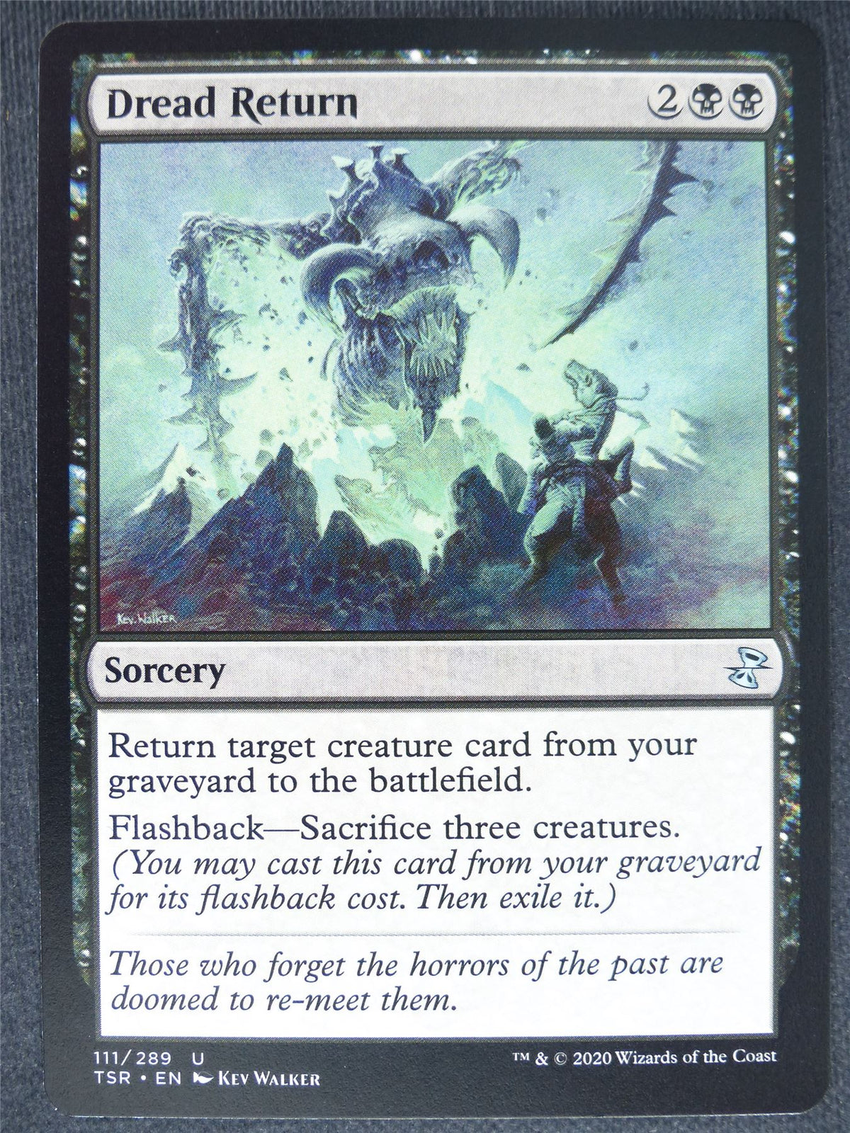 Dread Return - Remastered - Mtg Magic Cards #S4