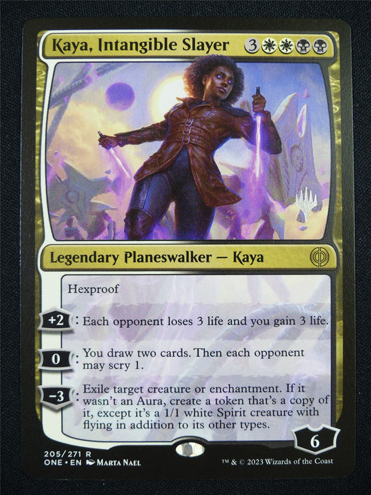 Kaya Intangible Slayer Promo stamped - ONE - Mtg Card #HD