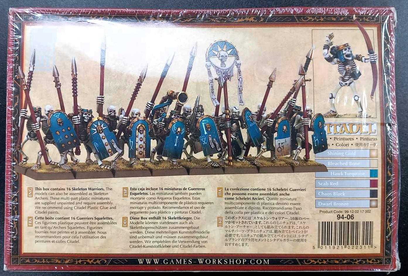 Tomb Kings Skeleton Warriors - Warhammer