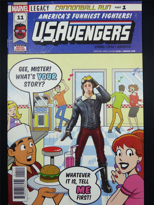 U.S.AVENGERS #11 - Marvel Comic #4VA