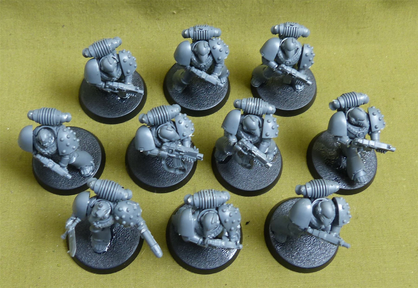 MKVI Tactical Squad set of 10 - Space Marines - Warhammer Horus Heresy #1FU