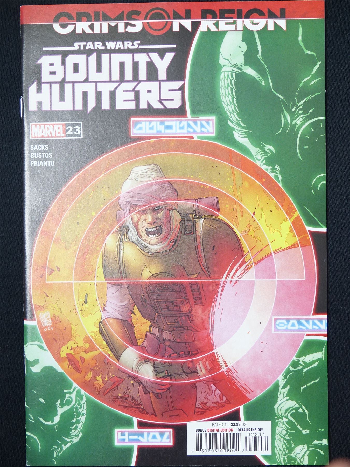 STAR Wars: Bounty Hunters #23 - B&B Marvel Comic #7N1