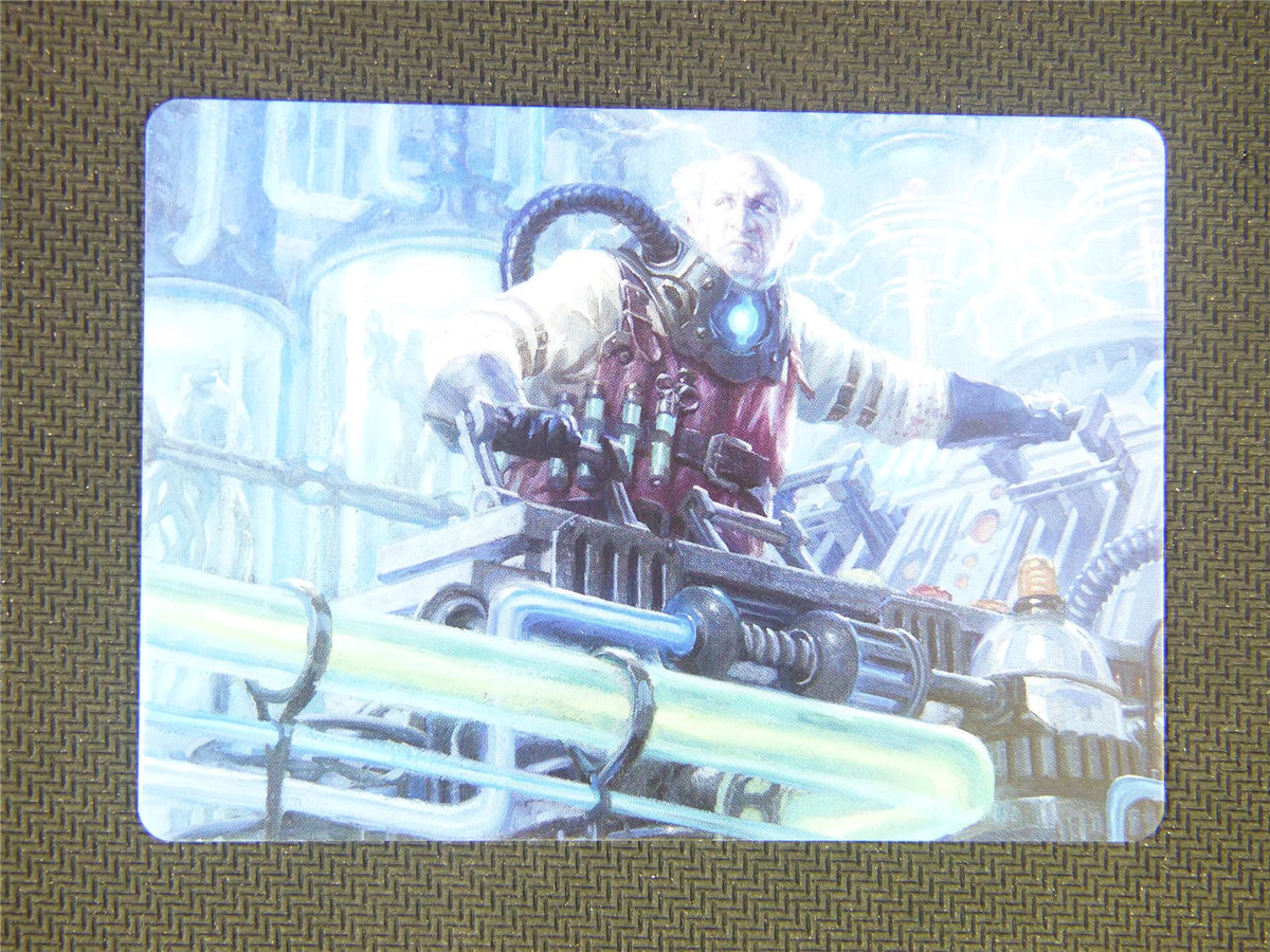 Ludevic Necrogenius Art Card 65 - Innistrad Midnight Hunt Art Series - Mtg Card #3E2