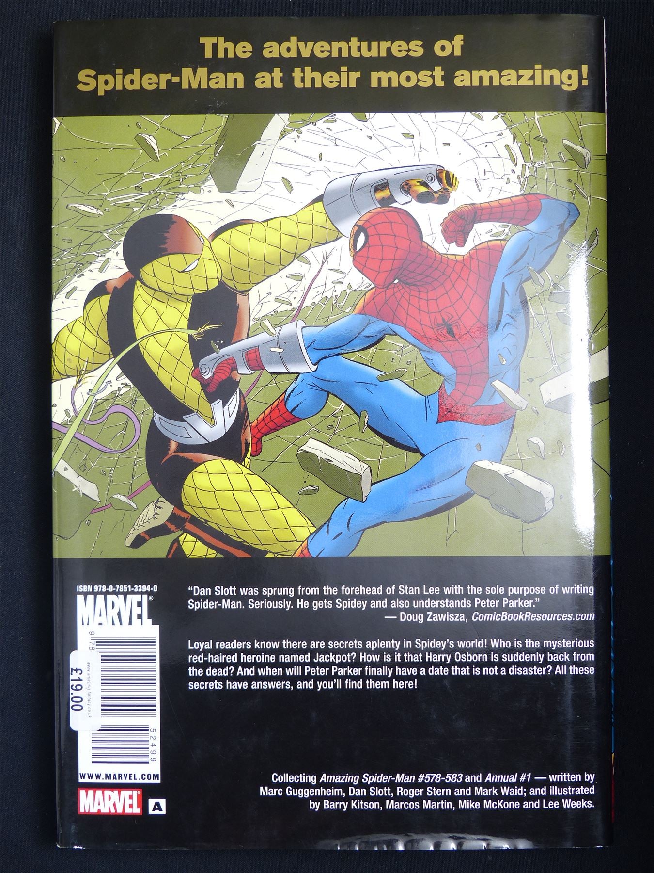 The Amazing Spider-Man: Death and Dating - Marvel Graphic Hardback #47E