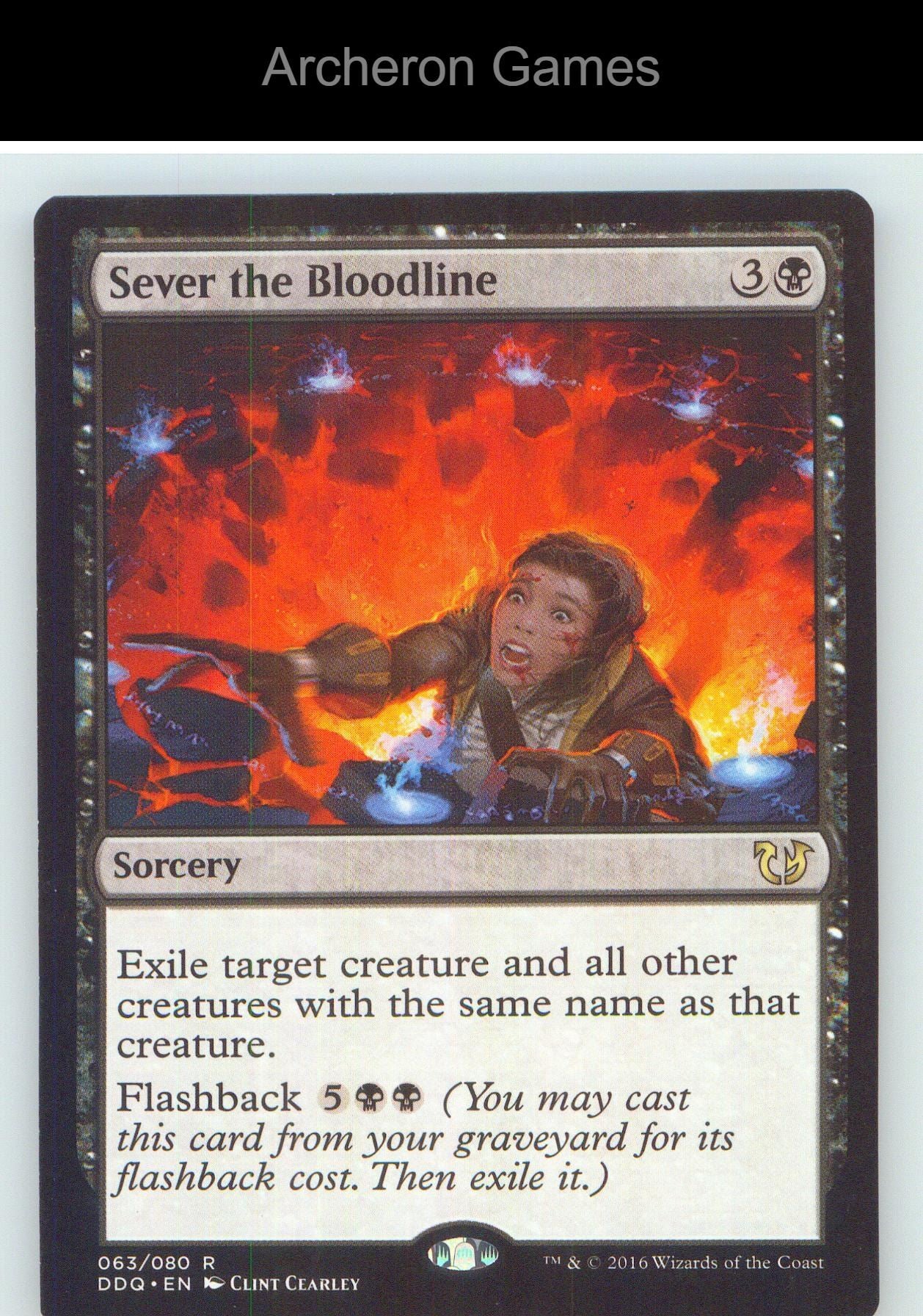 Sever the Bloodline EMA 63 R MTG Card NM/EX+
