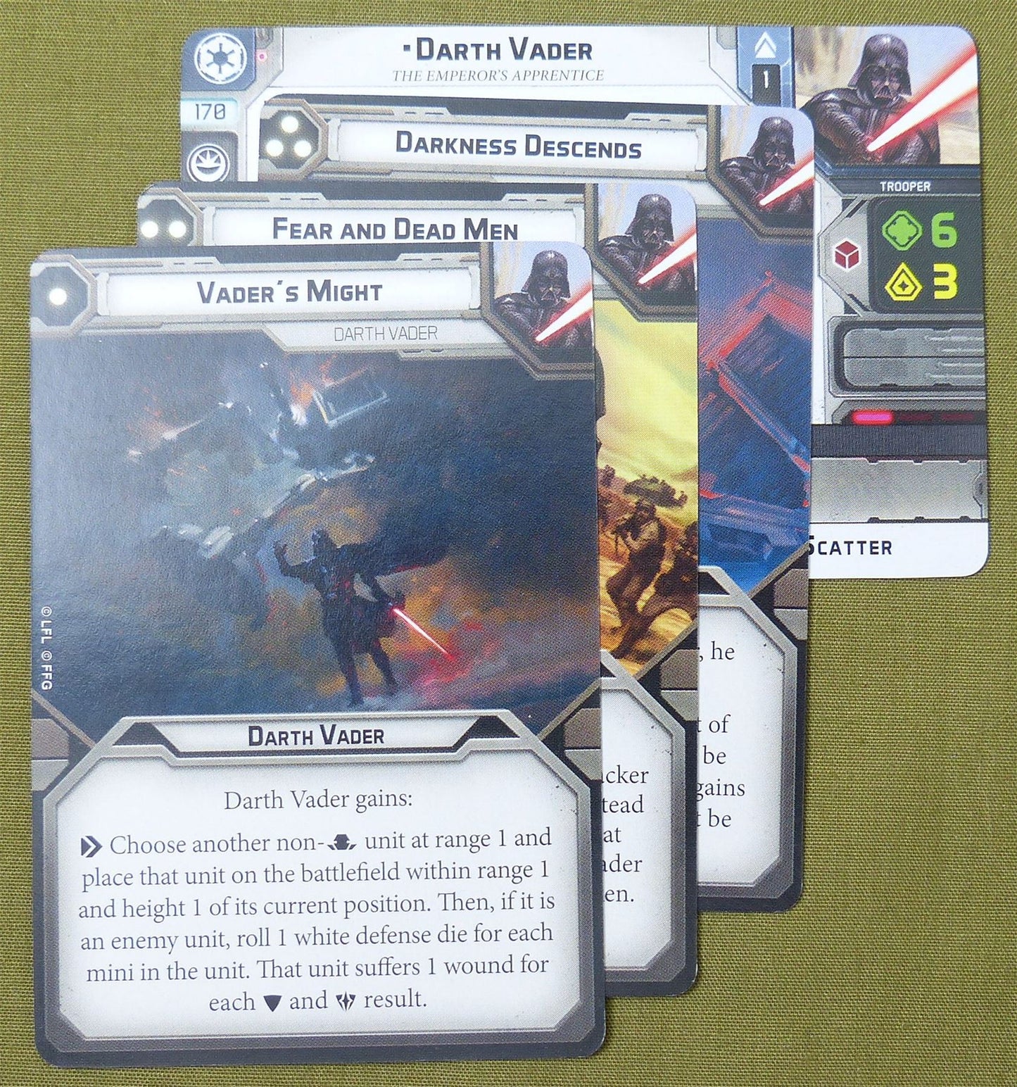 Darth Vader Operative - Galactic Empire - Star Wars Legion #1W5