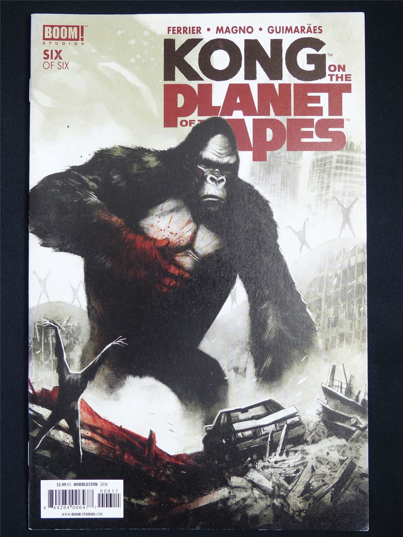 KONG on the Planet of the Apes #6 - Boom! Comic #4DK