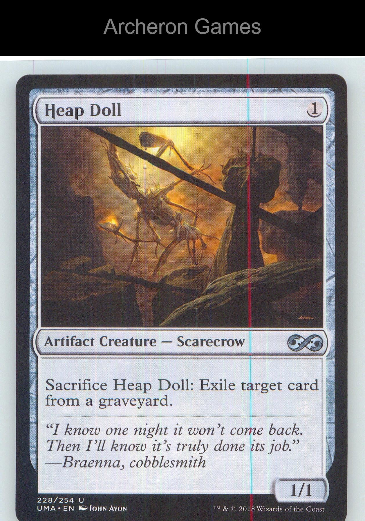 Heap Doll UMA 228 UC MTG Card NM/EX+