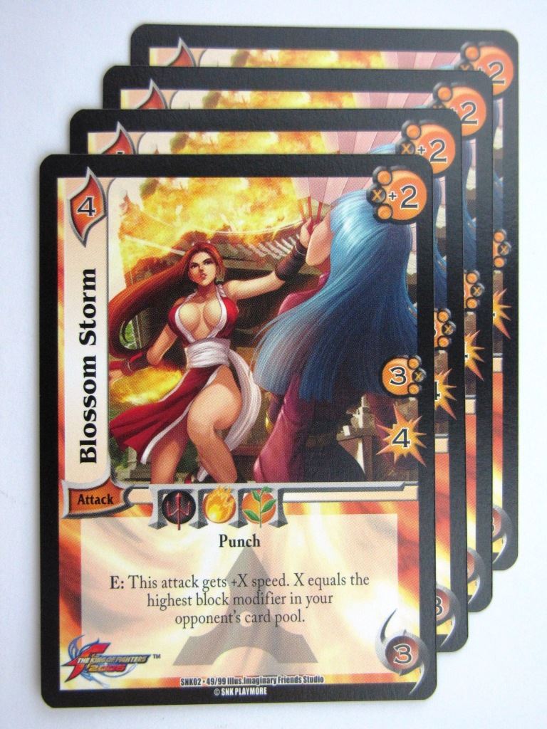 UFS Cards: BLOSSOM STORM 49/99 x4 # 28H28