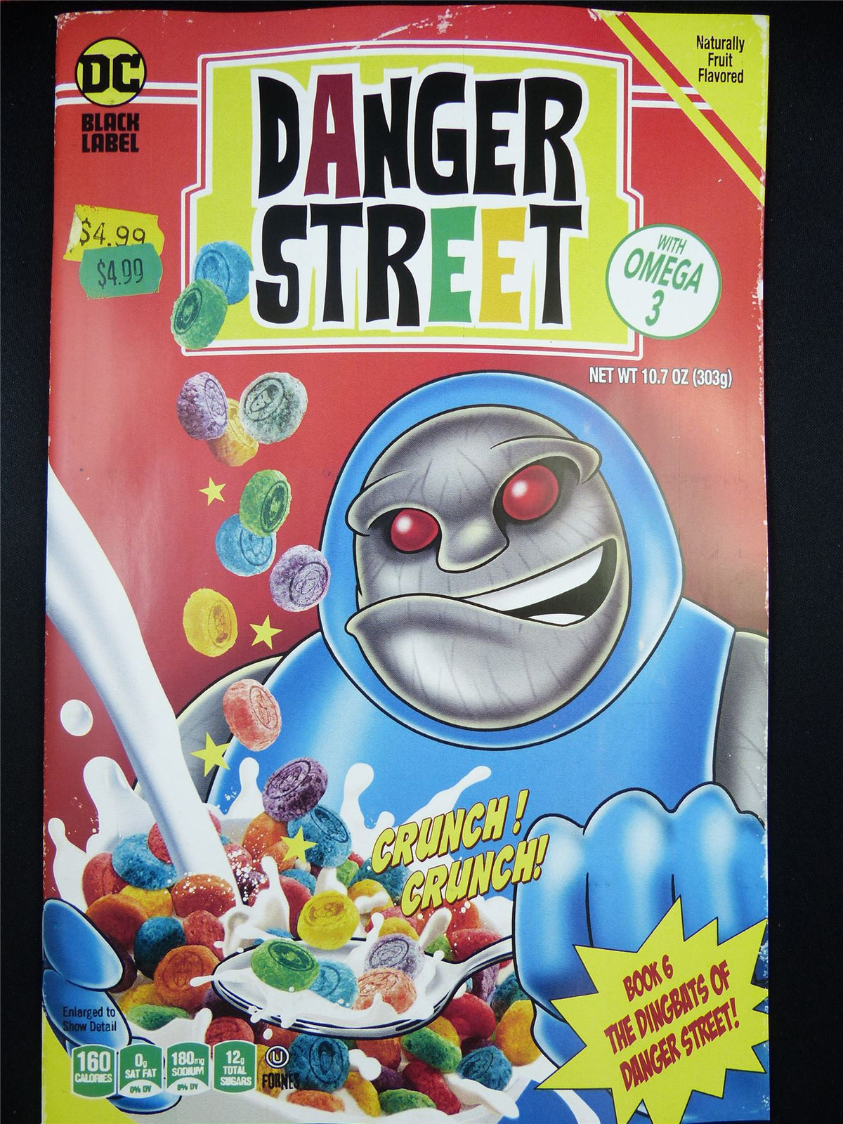 DANGER Street #6 Cereal Variant - Jul 2023 DC Comic #2OR