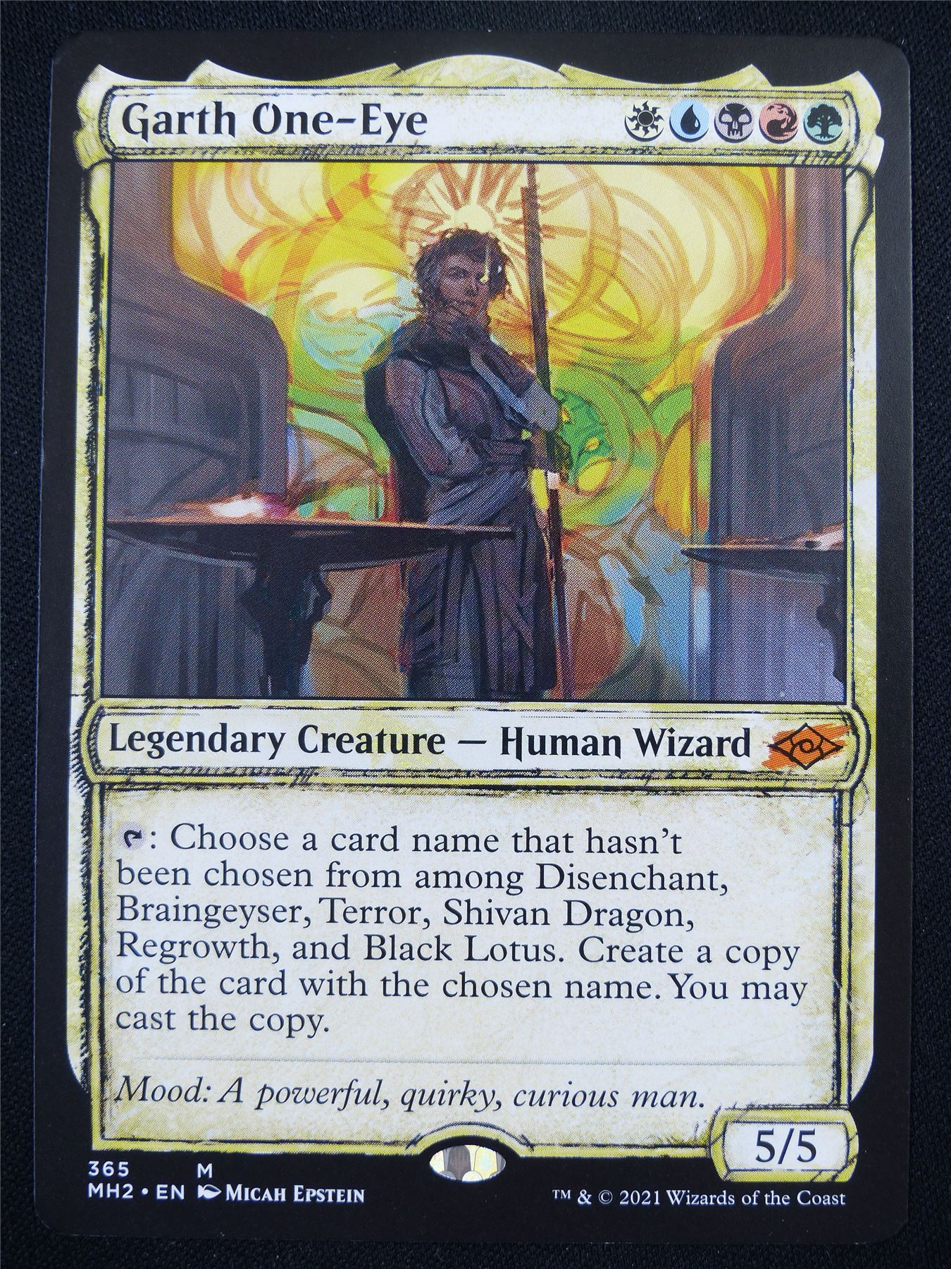 garth mtg card Garth One-Eye Sketch - MH2