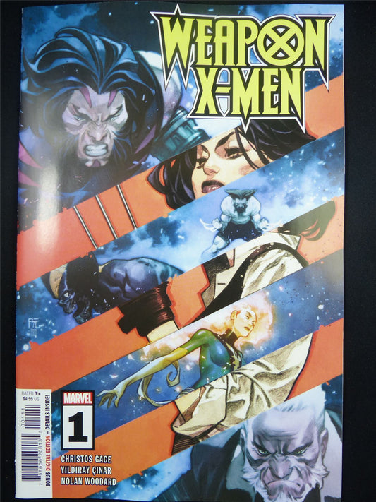 Weapon X-MEN #1 - May 2024 marvel Comic #3RB